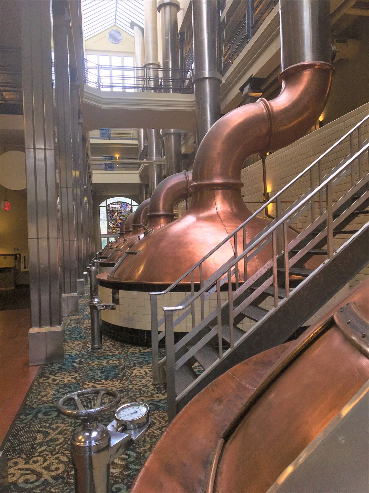 West-facing interior view of the circa-1882 Pabst Brewing Co. Brew House, 1215 N. 10th St. in downtown Milwaukee